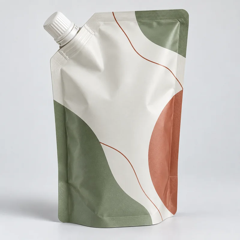 Spout pouch for liquid products