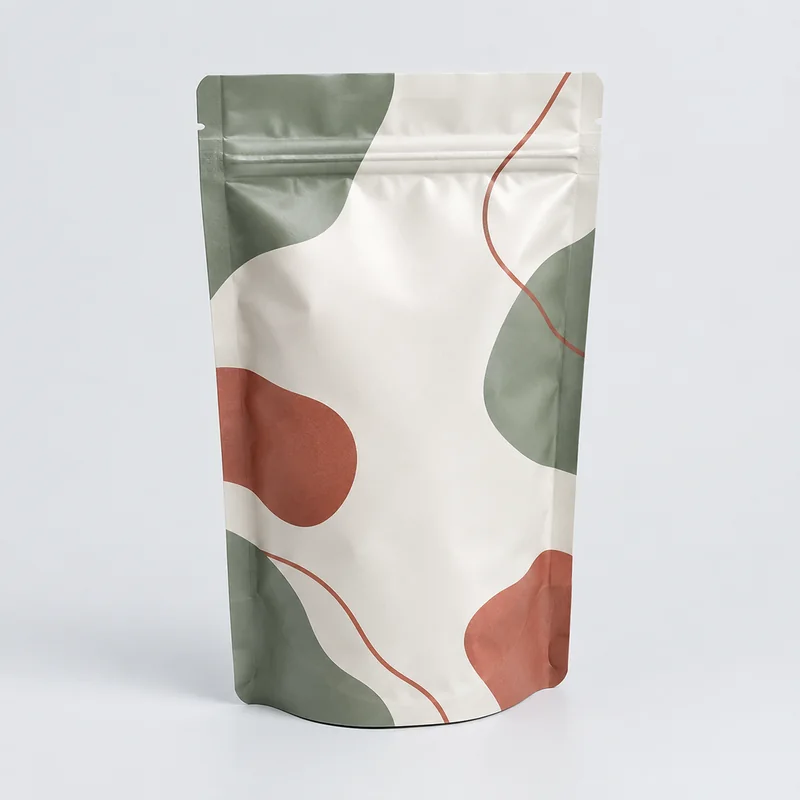 Stand-up pouch for snacks and dry food